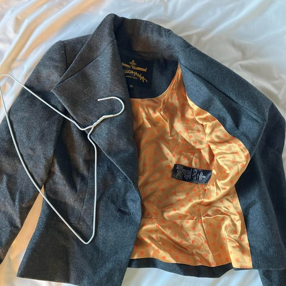 Vivienne Westwood Anglomania Virgin Wool Blazer - Picture 3 of 7